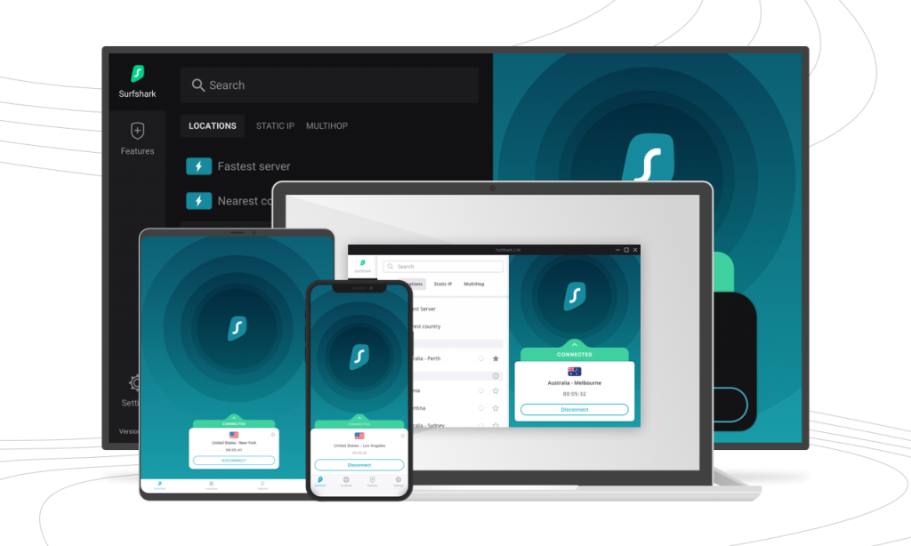 Surfshark VPN supported devices