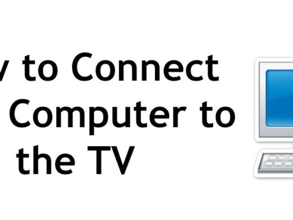 How to connect your computer to your TV